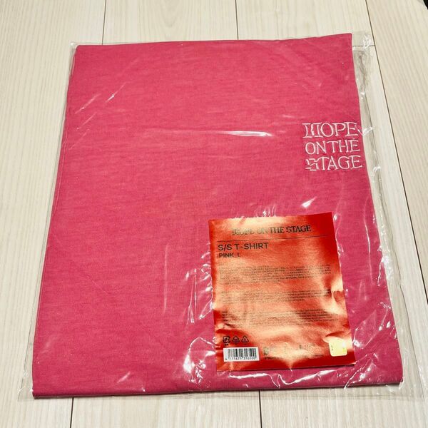 【新品未開封】j-hope HOPE ON THE STAGE in JAPAN Tシャツ ピンク Lサイズ