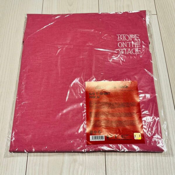 【新品未開封】j-hope HOPE ON THE STAGE in JAPAN Tシャツ ピンク Mサイズ