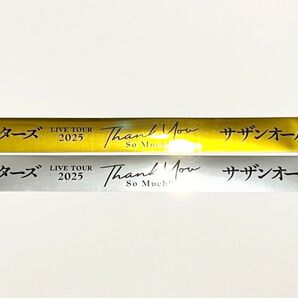 サザンオールスターズ LIVE TOUR 2025 THANK YOU SO MUCH!! 金・銀テープ2本セット