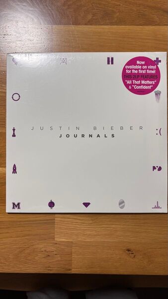 Justin Bieber Journals アナログ盤 vinyl レコード