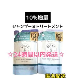 【2袋☆10%増量】WELLP 薬用スカルプケア シャンプー&トリートメント