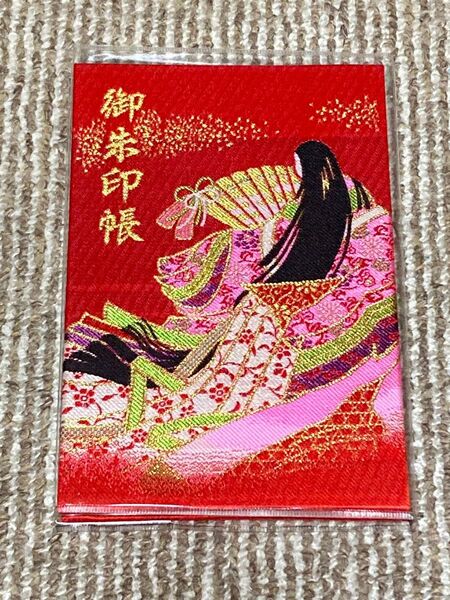 赤城神社 御朱印帳 赤色