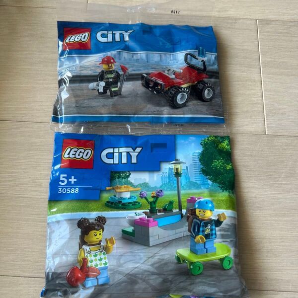 新品 LEGO レゴ シティ 30361 30588