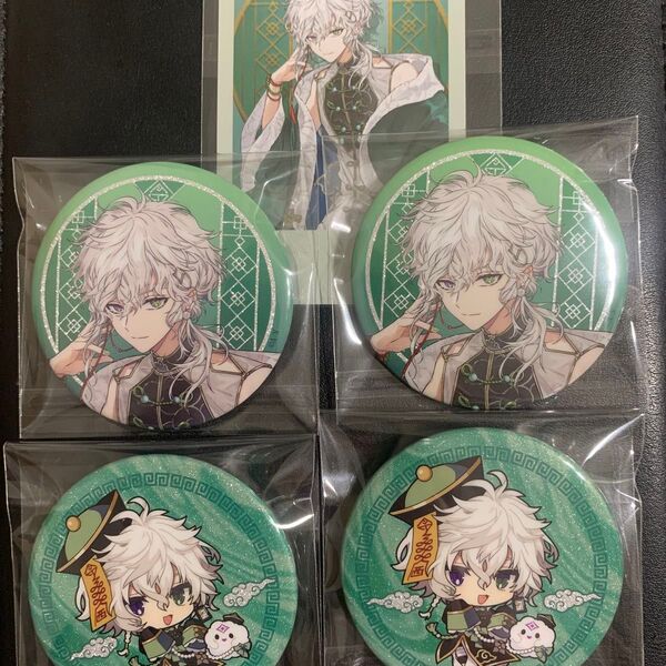 dytica 2nd anniversary 缶バッジ&チェキ風カード 叢雲カゲツ