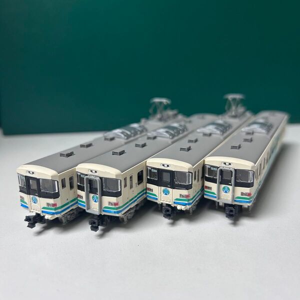【新品・動力・N化済】トミーテック 鉄道コレクション 第18弾 阿武隈急行8100系 4両セット(AM8117+AT8118)②