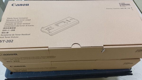 2個セット Canon 純正 廃トナーボックス WT-202