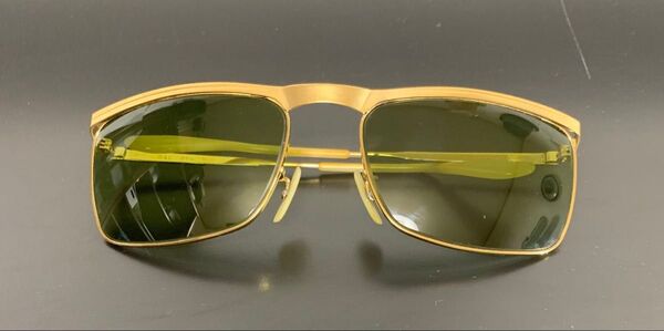 【激レア美品】60s B&L RAY-BAN USA SIGNET DELUX RB-3 マッドゴールド