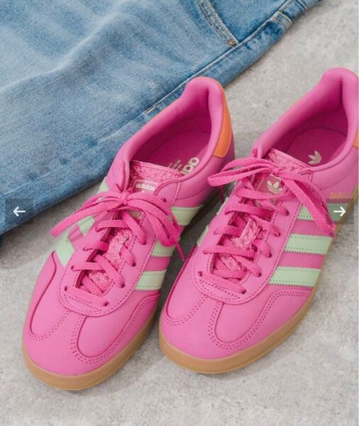 adidas originals GAZELLE INDOOR ピンク