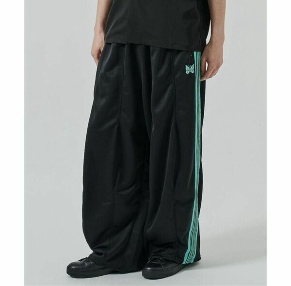 needles studious 別注 トラックパンツ H.D ブラック M