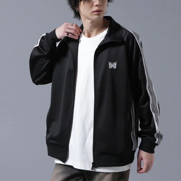 新品 needles 25ss LHP 別注 トラックジャケット M ブラック