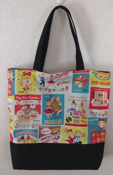 トートバッグ(ハンドメイド)Sugar rock
