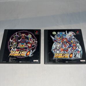 【希少】 スーパーロボット大戦α+スーパーロボット大戦α外伝 セット ★プレイステーション★