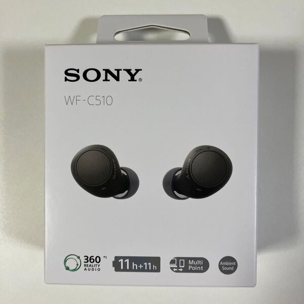 【新品】ソニー ワイヤレスステレオヘッドセット WF-C510 ブラック