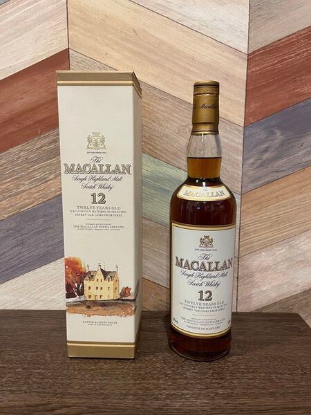 【未開封】【旧ボトル】MACALLAN 12年 シングルモルト