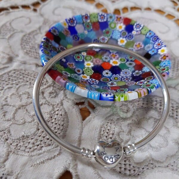 【訳あり】パンドラ バングル シルバー S925 ALE 925 SILVER STERLING