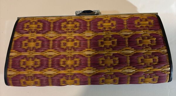 ハンドメイド がま口バッグ ヴィンテージ 昭和レトロ