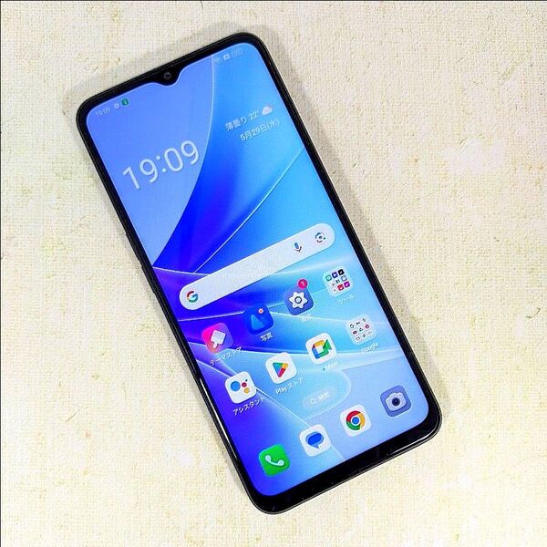 OPPO A77 SIMフリー ブラック