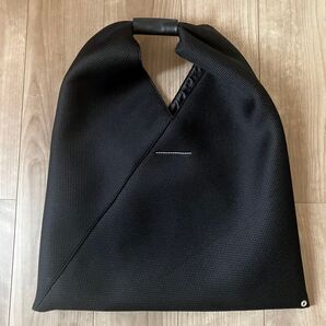 美品 MM6 Maison Margiela/エムエムシックストライアングルバック メッシュ ジャパニーズバック ミディアム