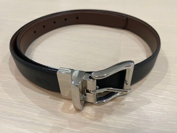 【極美品】ポロ ラルフローレン レザーベルト 34 85