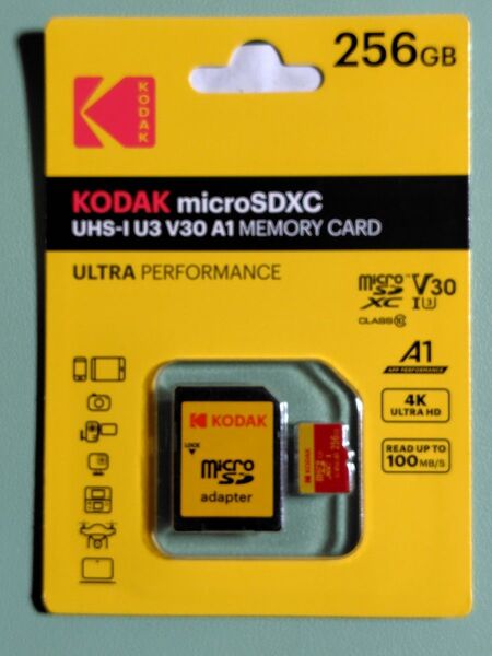 コダック KODAK microSDXC 256gbx1枚 未開封品