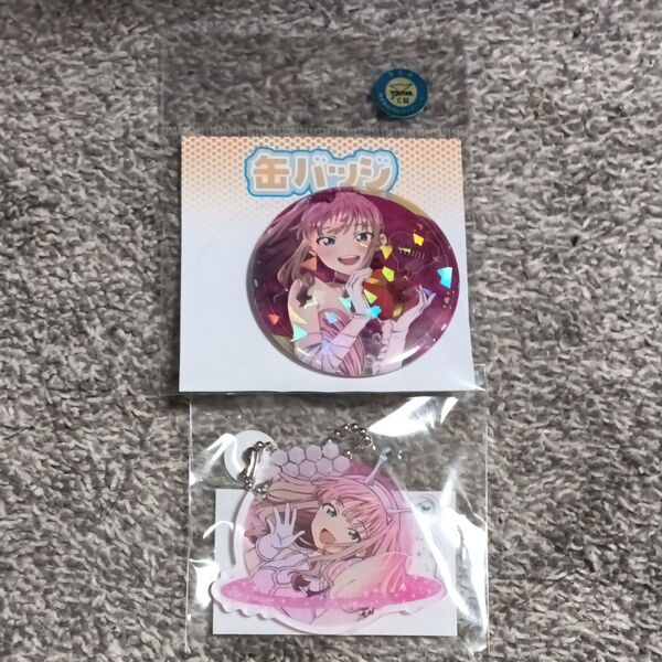 グリッドマンユニバース 南夢芽 バッジ アクリルキーホルダー セット くじコレ ゲマくじ
