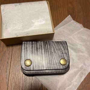 新品未使用 レザー ミニ財布 コインケース ブラウン TSL 本革 濃い茶色 ダークブラウン 本皮 シュペリオールレイバー