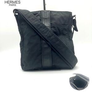 HERMESショルダーバッグ アカプルコ バンドリエール ナイロン
