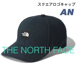 アビエイターネイビー★ スクエアロゴキャップ ★ ノースフェイス 新品