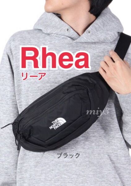 ブラック★ノースフェイス ★リーア RHEA ウエストポーチ ボディバッグ