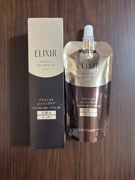 エリクシールアドバンスドローションTⅠさっぱり(つめかえ用)本体+詰め替え 化粧水 ELIXIR 資生堂