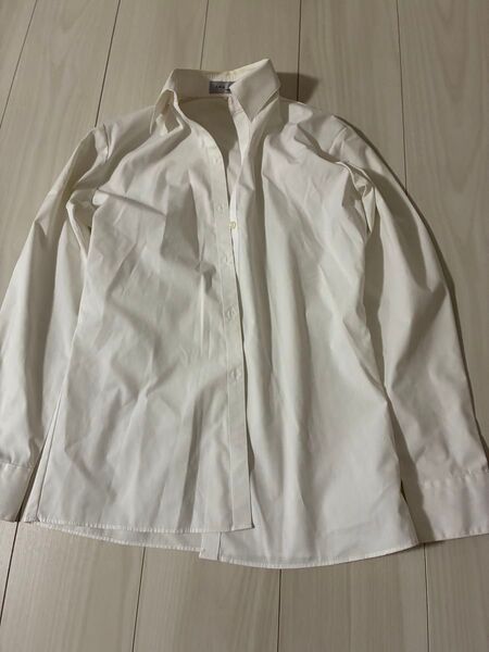 長袖 ワイシャツ ホワイト