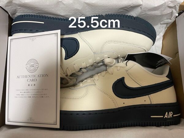 Nike Women's Air Force 1 Low Dance "Pale Ivory/Armory Navy" 鑑定書付き