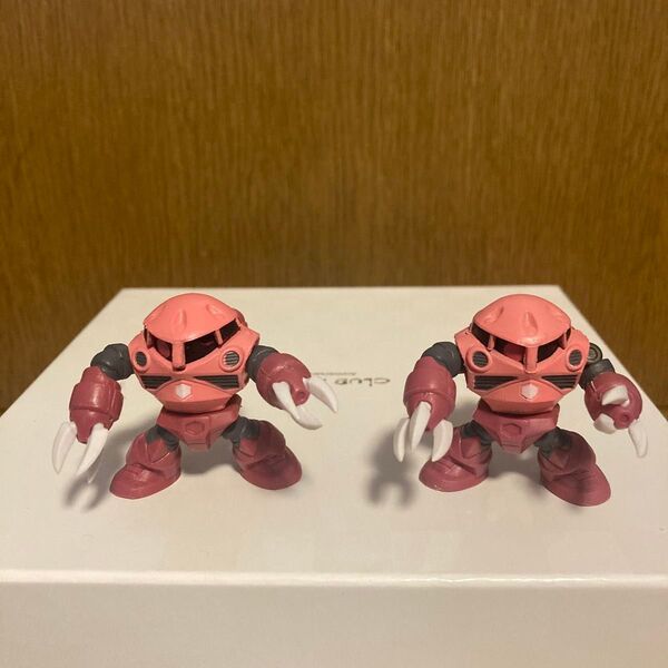 ガシャポン戦士 シャア専用ズゴック×2