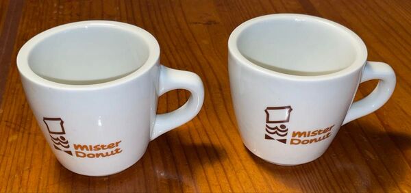 ミスタードーナツ マグカップ2個セット ノベルティ 1984年頃