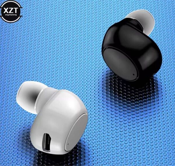 ワイヤレスイヤホン Bluetooth 5.0 カナル型 片耳用ハンズフリー 白