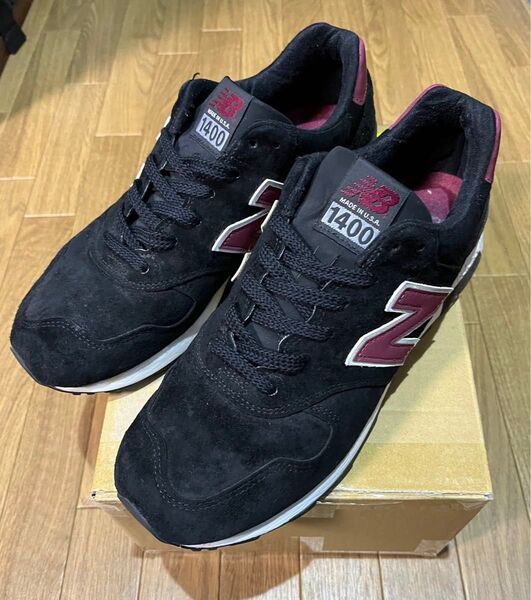 NEW BALANCE M1400CN U.S.A. BLACK BURGUNDY ニューバランス