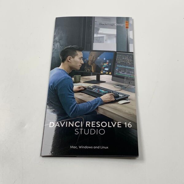 【最新Ver使用可】Davinci Resolve Studio ライセンスキー