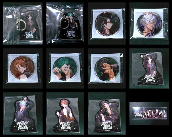 【12点セット】ブラスタ ラッフルくじ チームC モクレン クー 玻璃 柘榴 カスミ D賞 E賞 F賞 特典 ピクチャーチケット