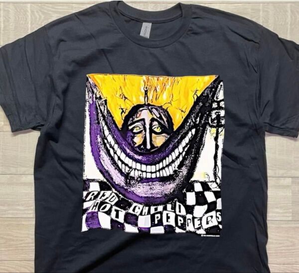 男女兼用レッドホットチリペッパーズ ビッグマウスレッチリTシャツ