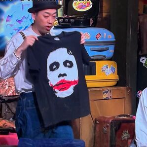 00s 映画ダークナイト ジョーカー Joker Tシャツ 設楽着用