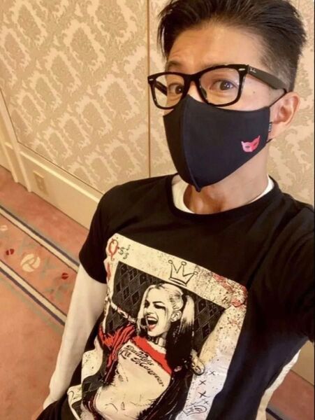 新品未使用 映画『スーサイド・スクワッド』ハーレイ・クインTシャツ 木村拓哉着用