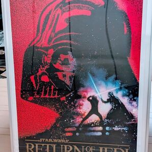 STAR WARS ジェダイの帰還 ROTJ 特大ポスター ダース・ヴェイダー 復讐