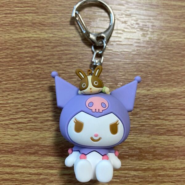 My Melody KUROMI 宇佐美 立体ラバー クロミ キーホルダー