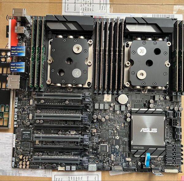 WS C621W SAGE CPU メモリーセット
