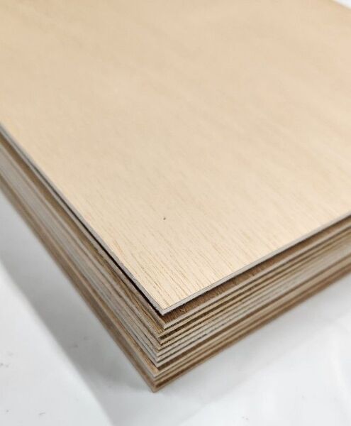 ベニヤ板 2.5mm厚 A4サイズ 11枚セット 約300mm×約200mm 端材