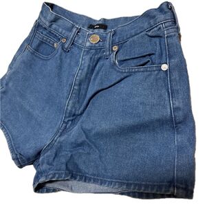 EMODA デニムショートパンツ ブルー レディース サイズs