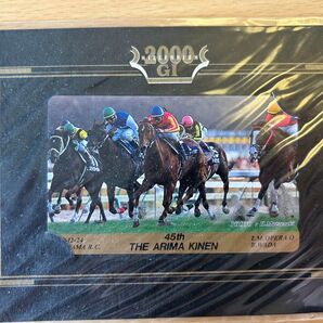 第45回有馬記念テイエムオペラオー テレホンカード 未開封 JRA 競馬