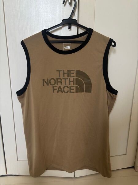 THE NORTH FACE ノースリーブTシャツ ブラウン Lサイズ