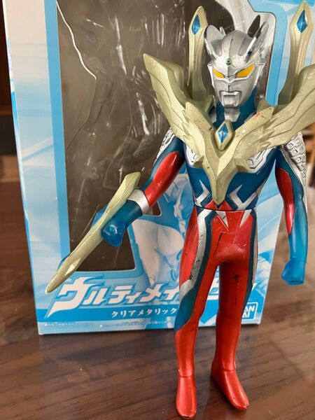 ウルティメイトゼロ クリアメタリックVer.ウルトラマンゼロ ソフビ 劇場限定!