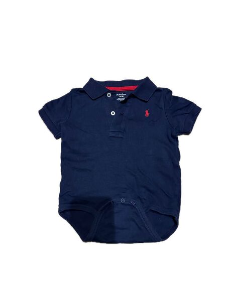 Ralph Lauren ポロシャツ ロンパース ネイビー 12M